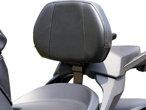 Show Chrome - Grande Driver Backrest Ballistic Black Stitch Ryker - 41-416GC Show Chrome - Grande Driver Backrest Ballistic Black Stitch Ryker - 41-416GC