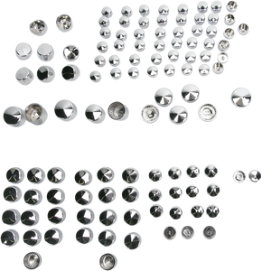 Drag Specialties - Bolt Covers - Chrome - Bolt Cover Standard Kit - 352000