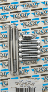 Drag Specialties - Bolt Kit - Motor - Knurled - Softail - Bolt Set - MK672