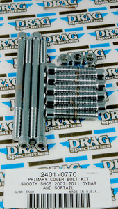 Drag Specialties - Bolt Kit - Primary - Smooth - Softail - Bolt Set - MK672S