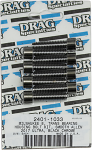 Drag Specialties - Transmission Bearing Smooth Bolt Kit - M8 - M-Eight Bolt Kit - MK783SBK