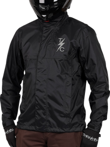 Thrashin Supply Co. - Jacket Mission Waterproof Rain Black Xl - TMJ-15-11 Thrashin Supply Co. - Jacket Mission Waterproof Rain Black Xl - TMJ-15-11
