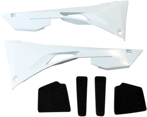 Ufo - Air Box Cover Crf450 Wht - HO04685-041