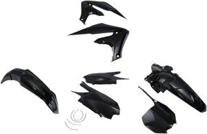 Ufo - Body Kit Yz450f Black - YAKIT321-001