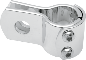 Drag Specialties - Clamp - Universal - 1.125" - 3-Piece - Chrome - Three-Piece Frame Clamp - 77-6018