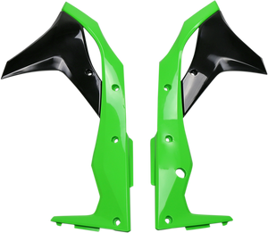 Ufo - Rad Covers Kx250 17 Oem - KA04747-999