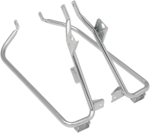 Drag Specialties - Saddlebag Support Brackets - Chrome - 09-13FLT - Saddlebag Support Brackets - S77-0138