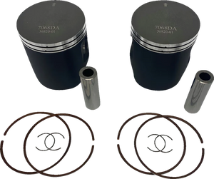 Wossner - Piston Kit Ski Doo 850 Etec Anodized Hd - K7069DA-2 Wossner - Piston Kit Ski Doo 850 Etec Anodized Hd - K7069DA-2