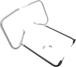Drag Specialties - Saddlebag Support Kit - '97-'08 FLT - Chrome - Saddlebags Guards/Support Kit - 21026 Drag Specialties - Saddlebag Support Kit - '97-'08 FLT - Chrome - Saddlebags Guards/Support Kit - 21026
