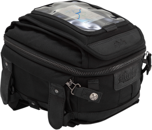 Burly Brand - Tank Tail Bag - Black - Voyager Tank/Tail Bag - B15-1010B Burly Brand - Tank Tail Bag - Black - Voyager Tank/Tail Bag - B15-1010B