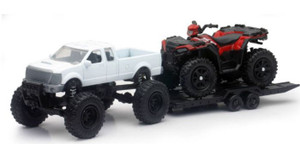 New Ray - Die Cast Offroad Pick Up W/ Pol Aris Sportsman Xp1000 - 50086 New Ray - Die Cast Offroad Pick Up W/ Pol Aris Sportsman Xp1000 - 50086