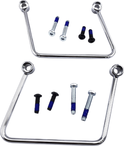 Drag Specialties - Saddlebag Support Kit - Chrome - '18-'21 - Saddlebag Support - S77-0155C