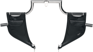 Drag Specialties - Plain Lower - Lowers for Lindby Highway Bar - 3550-0039