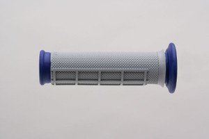 Renthal - Renthal Atv Grips Dl Diamond /waffle Grey / Blue - G170