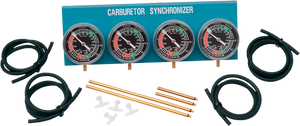 Parts Unlimited - Vacuum Synchronizer 4-Carburetor Set - Carburetor Synchronizers - L99-68594