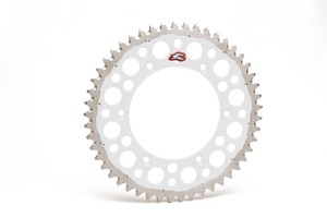 Renthal - Renthal Twinring Sprocket Silver 51t - 1120-520-51GPSI Renthal - Renthal Twinring Sprocket Silver 51t - 1120-520-51GPSI