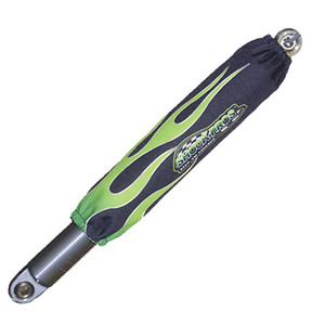 Shockpro - Shock Pros Shock Covers Green Flame - A103GRFL