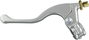 Parts Unlimited - Lever Assembly - Left Hand - Shorty - Honda - Silver - Shorty Style Power Lever Assembly - 43-1101L