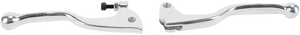 Parts Unlimited - Levers - Shorty - Silver - Shorty Power Lever Set - 55Y-83922-00-CH