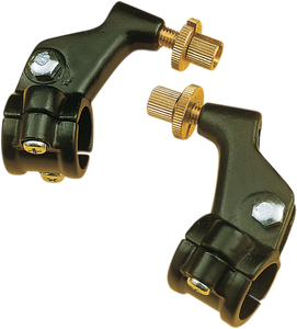 Parts Unlimited - Lever Holder - Right - Two-Piece Black Lever Holder - 233-82921-31