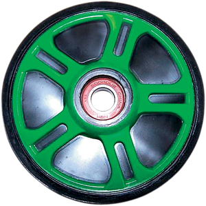 Parts Unlimited - Thin Idler Wheel with Bearing 6004-2RS - Green - Group 2 - 5.63" OD x 20 mm ID - Idler Wheel - R5630M-2 305B Parts Unlimited - Thin Idler Wheel with Bearing 6004-2RS - Green - Group 2 - 5.63" OD x 20 mm ID - Idler Wheel - R5630M-2 305B
