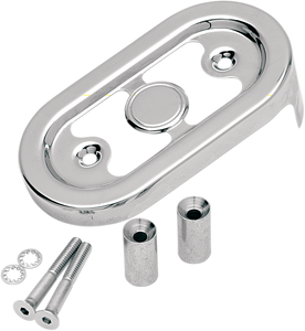 Drag Specialties - Regulator Cover -Harley Davidson - Chrome - Chrome Regulator Covers - 19-0388