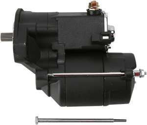 Drag Specialties - Black 1.4 kW Starter 90-06 BT - 1.4 kW High-Performance Starter Motor - 80-1001