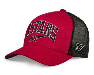 Alpinestars - Dunker Trucker Hat Red/black - 1214-81717-3010-OS Alpinestars - Dunker Trucker Hat Red/black - 1214-81717-3010-OS