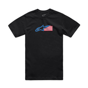 Alpinestars - Racing Usa Csf Tee Black Lg - 1214-73124-10-L