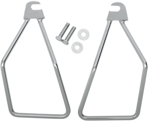 Drag Specialties - Saddlebag Supports - FXST - Universal Saddlebag Hard Mount Kit - 77-0029