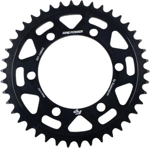 Fire Power - Rear Sprocket Steel 42t Blk - FPS-1486-42-BLK