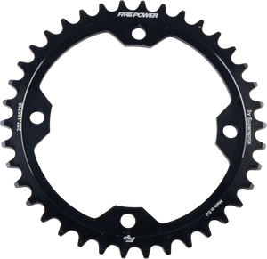Fire Power - Rear Sprocket Steel 38t Blk - FPS-1857-38-BLK