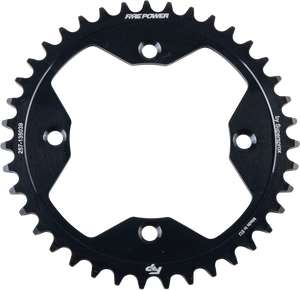 Fire Power - Rear Sprocket Steel 39t Blk - FPS-1350-39-BLK