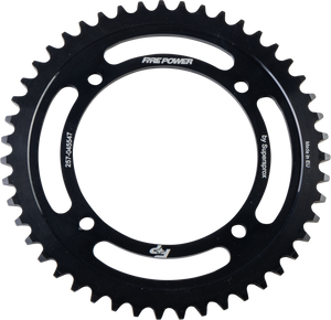 Fire Power - Rear Sprocket Steel 47t Blk - FPS-455-47-BLK