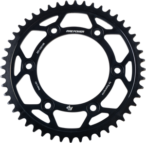 Fire Power - Rear Sprocket Steel 48t Blk - FPS-301-48-BLK