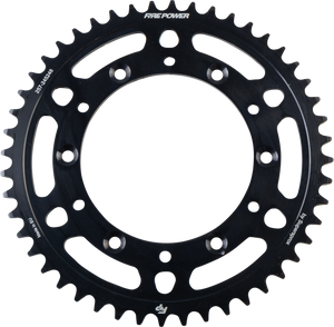 Fire Power - Rear Sprocket Steel 48t Blk - FPS-2452-48-BLK