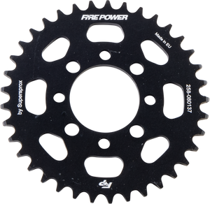 Fire Power - Rear Sprocket Aluminum 37t Blk - FPA-801-37-BLK