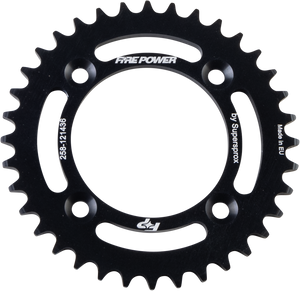 Fire Power - Rear Sprocket Aluminum 36t Blk - FPA-1214-36-BLK
