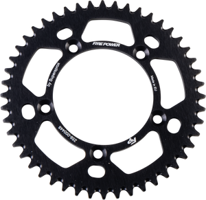 Fire Power - Rear Sprocket Aluminum 48t Blk - FPA-4-48-BLK