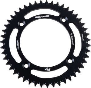 Fire Power - Rear Sprocket Aluminum 47t Blk - FPA-898-47-BLK