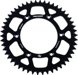 Fire Power - Rear Sprocket Aluminum 50t Blk - FPA-990-50-BLK
