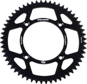 Fire Power - Rear Sprocket Aluminum 56t Blk - FPA-209-56-BLK