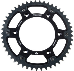 Fire Power - Rear Sprocket Hybrid 49t Blk/sil - FPH-210-49-BLK