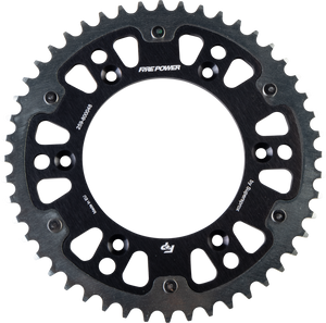 Fire Power - Rear Sprocket Hybrid 48t Blk/sil - FPH-8000-48-BLK