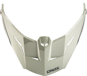 Gmax - Md-74 Visor W/screws Spectre White/red - G074161