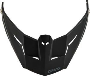 Gmax - Md-74 Visor W/screws Spectre Matte Black/red - G074163