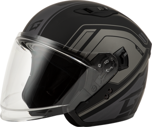 Gmax - Of-87 Duke Helmet Matte Black/grey Lg - O1287506