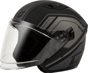 Gmax - Of-87 Duke Helmet Matte Black/grey Md - O1287505