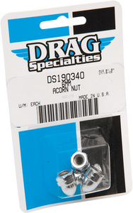Drag Specialties - Acorn 6 Mm (5) - Chrome Ware Nuts - MBP1206 Drag Specialties - Acorn 6 Mm (5) - Chrome Ware Nuts - MBP1206