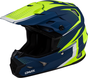 Gmax - Mx-96 502 Helmet Matte Blue/green  Xl - D3962187 Gmax - Mx-96 502 Helmet Matte Blue/green  Xl - D3962187